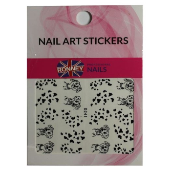 RONNEY - Naklejki wodne na paznokcie NAILART STICKERS RN 202    !